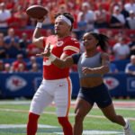 simone biles calls patrick mahomes a 'miracle worker'.